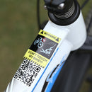 4pcs Bicycle Reflective Stickers Do Not Touch My Bike MTB Frame Stickers