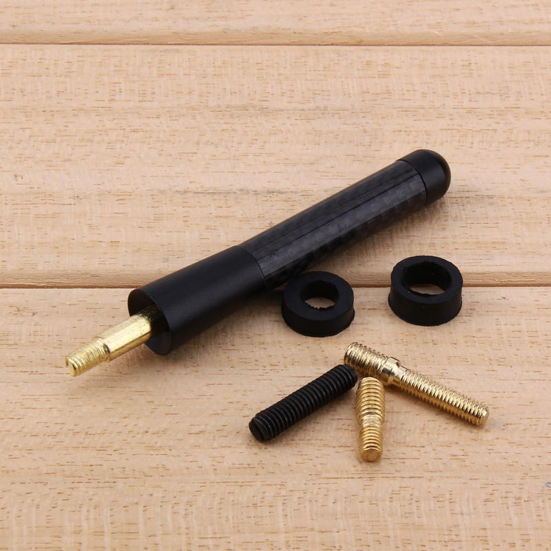 4x8cm Universal Carbon Fiber FM Short Antenna Aerials For Ford Focus 2 3