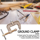 Electric Welding Machine G-shaped Copper 500A High Power Ground Earth Clamp