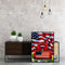 Flag Dog Oil Paint by Numbers Hand Painted Frameless Picture Home Ornament Kit