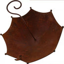 Umbrella Outdoor Bird Feeder Tray Garden Patio Metal Bird Feeders Crafts