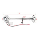 12V Stainless Steel Low Tone Single Trumpet Horn + Mounting Kit for Marine