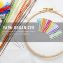 10/12x Line Thread Holder Board for Embroidery Sewing Yarn Organizer Tools