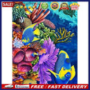 5D Diamond Painting Fish Full Square Drill Rhinestone DIY Wall Art Animal Sets
