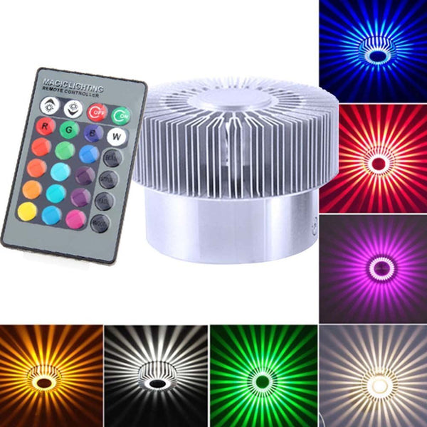 Wall Light Indoor Lighting Colorful Light Down Light Wall Lamp Sunflower Modern