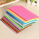 40pcs Colorful Craft Nonwoven Felt Handmade Polyester Fabric For