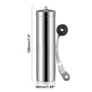 Coffee Bean Mill Adjustable Knob Setting Stainless Steel Manual Coffee Grinder