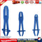 3pcs Fuel Water Line Hose Clamps Pinch Off Pliers Free Hands Tools (Blue) Newly