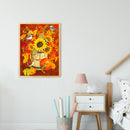 5D DIY Diamond Painting Kits Sunflower Pumpkin Full Square Drill Wall Decor Art