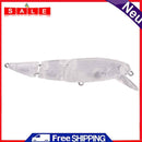 1pc Minnow VIB Unpainted Hard Fishing Crankbait Blank Bionic Hard Fishing Lure