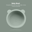 Children Dishes Baby Silicone Sucker Bowl Kids Plate Non-Slip Safe Tableware