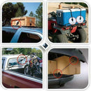 Kayak Canoe Bow Stern Tie Down Strap Adjustable Rope Hanger hook Tent Sling E6E5