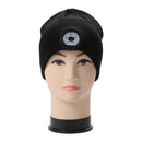 LED Light Cap Battery Powered Outdoor Fishing Running Camping Knitted Beanie Hat