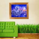 DIY 5D Diamond Embroidery Painting Cross Stitch Kit Tiger Animal Home Decor