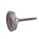 2" 550 RWB BBQ CHARCOAL GRILL WOOD SMOKER OVEN PIT TEMP GAUGE THERMOMETER