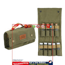 Travel Bags Storing Seasoning Bottle Silica Glass Bottle (Military Green) Newly