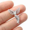 Bless Gifts Christian Virgin Mary Jewelry Angelwing Pendant Religion Prayer