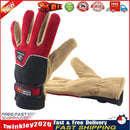 1 Pair Bike Cycling Full Finger Fleece Gloves Anti-Freeze Gloves (Men Red) Newly
