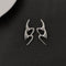 Earrings Geometric Stud Earrings Irregular Earrings Note Hollow Out Earring