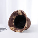 Women Men Warm Outdoor Cute Bear Lamb Wool Bucket Hat Fisherman Hat Panama Cap