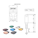 Circuit Breaker Automatic Reset Circuit Breaker Fuse Current Overload Protector