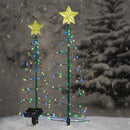 Solar Powered LED Christmas Tree Lawn Light Outdoor Garden Lamp (2pcs)