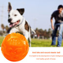Puppy Tooth Cleaning Playing Bouncy Ball Bite Resistant Sound Molars Ball T