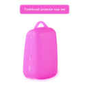 3pcs Tooth Brush Pod Portable Toothbrush Case Silicone Food Material for Outdoor