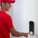 Silicone Anti UV Cover Doorbell Skin Case for Google Nest Doorbell Battery