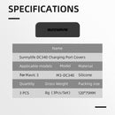 PCS Dust Plug Silicone Protective Cover For DJI Mavic 3 Battery For DJI Mavic 3
