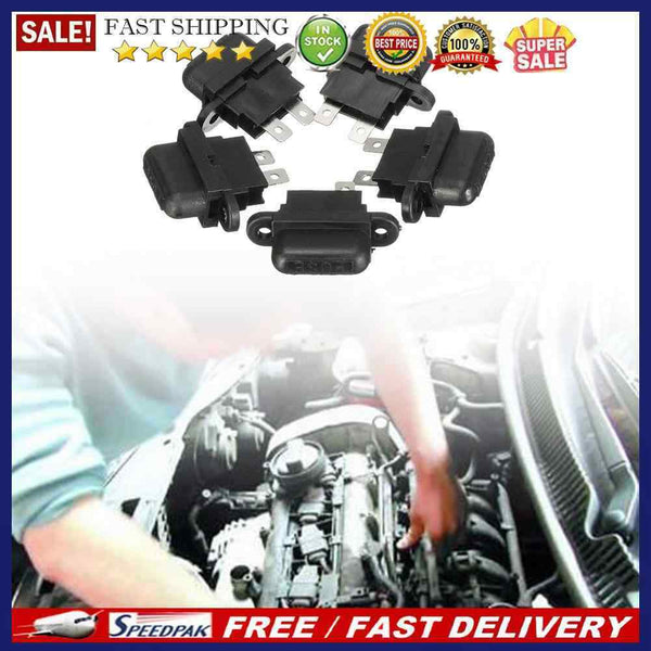 5pcs 30A Amp Car Standard Blade Fuse Holder Boxes with Cover for Boat Truck