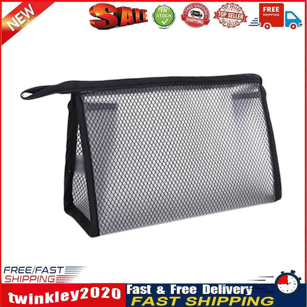 Women Men Cosmetic Bag Travel Organizer Toiletry Wash Makeup Pouch (Black) Newly