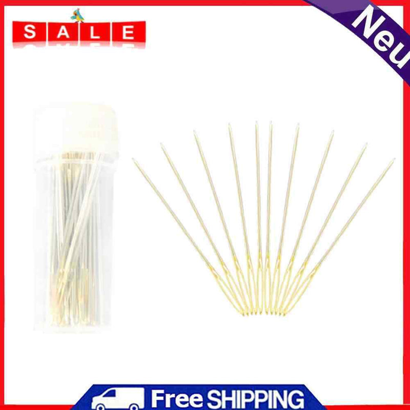 10pcs/Lot Stainless Steel Embroidery Needle Set Knitting Craft DIY Sewing Kits