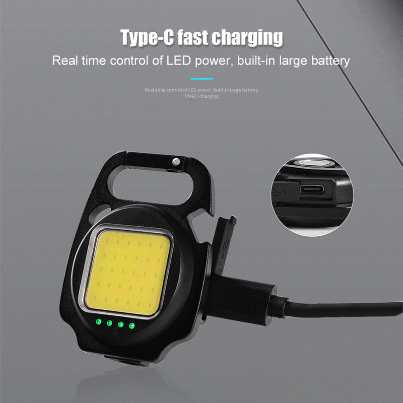 Portable Mini Light Highlight COB Work Light Emergency Outdoor Camping Light