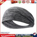 Women Men Elastic Headband Breathable Sweat Absorption Headdress (Blue) Newly