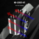 ID-Cooling 120mm CPU Cooler DC 12V 1800RPM PC Case Radiator Air Cooling Fans