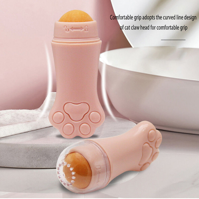 Claw Volcanic Stone Facial Oil Absorbing Rolling Stick Ball Skin Care Supplies