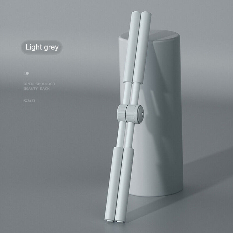 Yoga Stick Posture Corrector Open Shoulder Back Body Shaper Trainer (Grey)