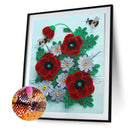 5D DIY Quilling Paper Painting Special Shape Drill Diamond Picture (YK195) Newly