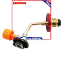 Gas Tank Inflation Valve for Camping Hiking Gas Tank Inflation Joint Tool