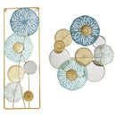 Decoration Background Crafts Mirror Art Modern Metal Wall Hanging Decor Nordic