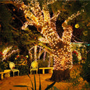 LED Fairy String Light IP65 Outdoor Solar Lamp Garden Decor (22m Warm) Newly
