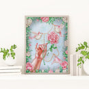 DIY Diamond Painting Kits Full Round Drill Rose Bird Mosaic Wall Home Decorat