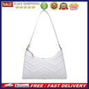 Women Solid Color Shoulder Underarm Bag Fashion Ladies Small PU Hobos Handbags