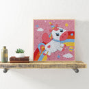 DIY Diamond Painting Full Round Crystal Drill Animal Decor for Kids (DX062)