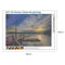 5D DIY Full Drill Diamond Painting Warm Sun View Cross Stitch Embroidery
