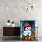 Snowman Frameless DIY Oil Paint by Numbers Kit Picture Coloring Canvas Art