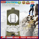 Foldable Luminous Compass Hiking Boating Survival Navigation Compass Gadgets