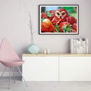 Strawberry Owl Diamond Painting Kits Full Round Drill Home Wall Decor Art Craft