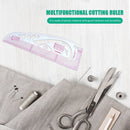 1pc 45x13cm Soft Plastic Curve Ruler Drawing Tailor Ruler DIY Sewing Tool Newly